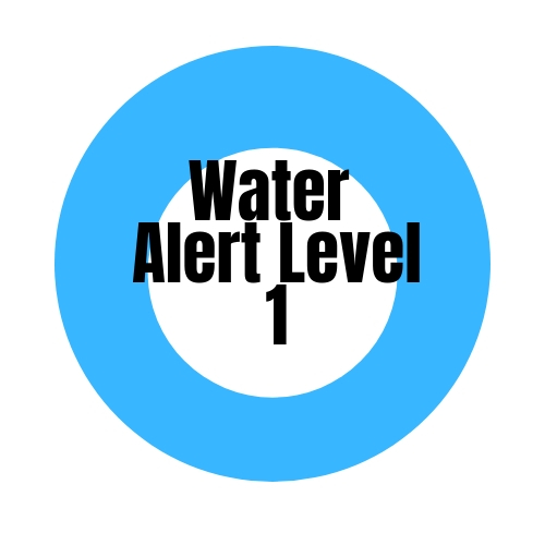 Water Alert Level 1